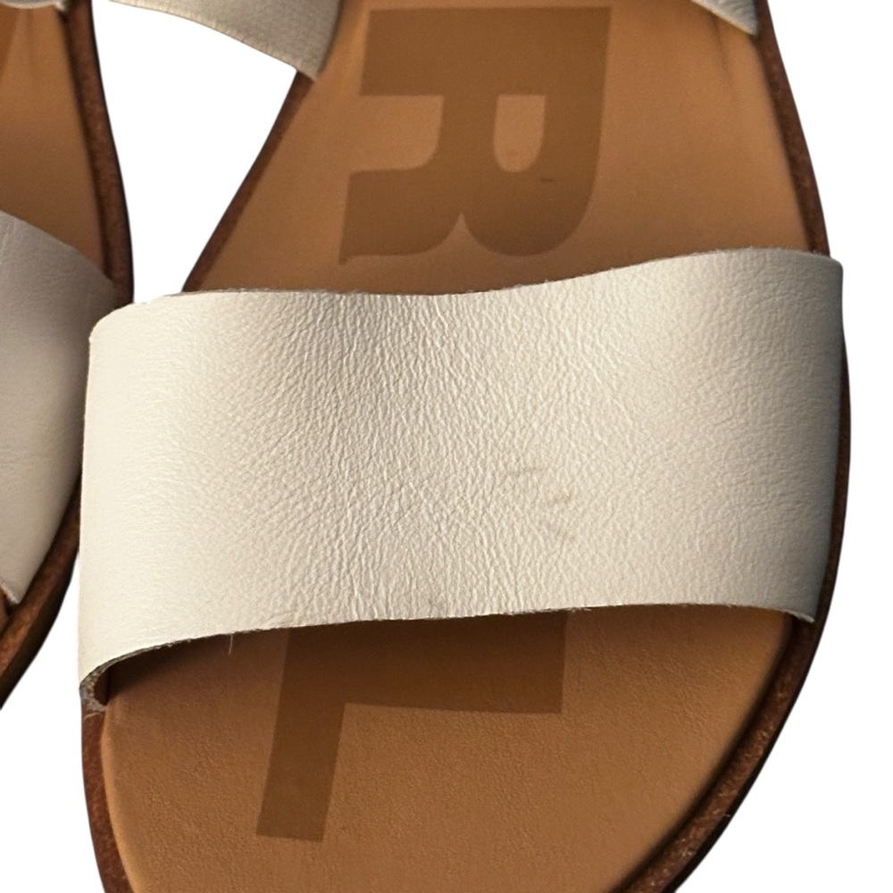 Sorel Ella Gladiator Sandals White size 7.5 EUC Leather Shoes - Picture 7 of 9